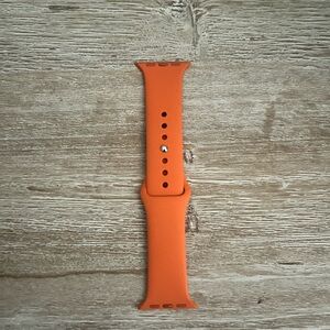 Hermes Orange Watch Band